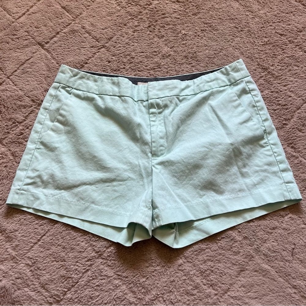Banana Republic Hampton Fit Cotton Blend Shorts Preppy Minimalist Summer Size 12